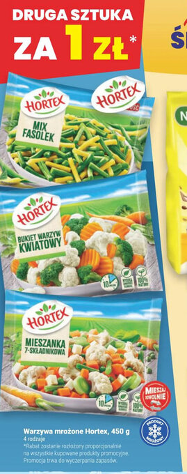 Twój Market Warzywa mrożone Hortex, 450 g oferta