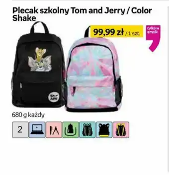 Empik Plecak szkolny Tom and Jerry /Color Shake oferta