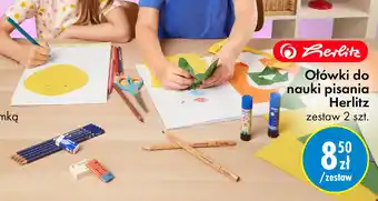 Herlitz Ołówki do nauki pisania 2szt.