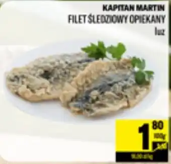 TomiMarkt KAPITAN MARTIN FILET ŚLEDZIOWY OPIEKANY 100g oferta