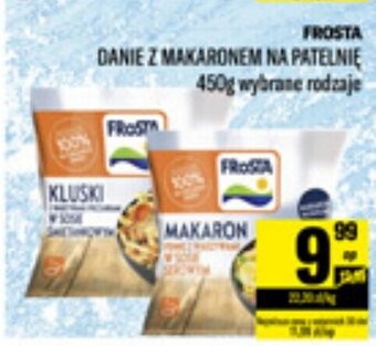 TomiMarkt FROSTA DANIE Z MAKARONEM NA PATELNIE 450g oferta