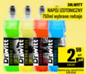 TomiMarkt DR.WITT NAPÓJ IZOTONICZNY 750ml oferta