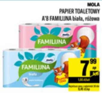 TomiMarkt MOLA PAPIER TOALETOWY A'S FAMILIJNA oferta