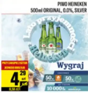 TomiMarkt Piwo Heineken 500ml ORIGINAL, 0.0%, SILVER CHO oferta