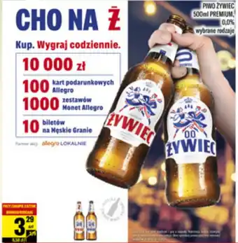 TomiMarkt PIWO ŻYWIEC 500ml PREMIUM oferta