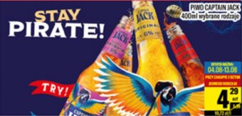 TomiMarkt PIWO CAPTAIN JACK 400ml oferta