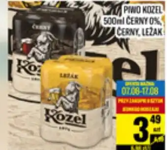 TomiMarkt PIWO KOZEL 500ml ČERNY 0% CERNY, LEZAK oferta