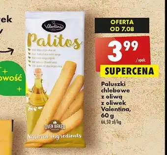 Biedronka Paluszki chlebowe z oliwą z oliwek oferta