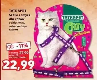Kaufland Szelki odblaskowe dla kota + smycz dla kota oferta