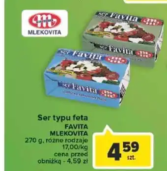 Carrefour Ser typu feta 270 g oferta