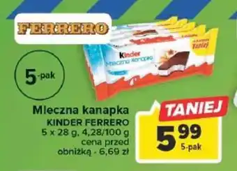 Mleczna kanapka 5 x 28 g