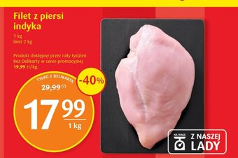 Delikatesy Centrum Filet z piersi indyka 1 kg oferta