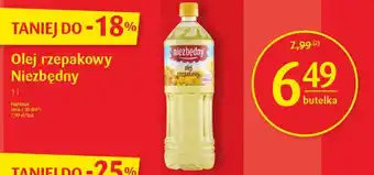 Delikatesy Centrum Olej rzepakowy Niezbędny 1 l oferta