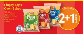 Delikatesy Centrum Chipsy Lay's Oven Baked 110 - 125 g 2+1 ZA GROSZ oferta