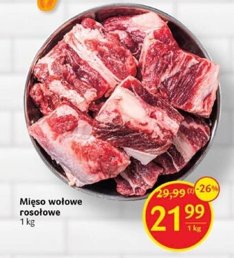 Delikatesy Centrum Mięso wołowe rosołowe 1 kg oferta