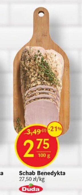 Delikatesy Centrum Schab Benedykta 100 g oferta