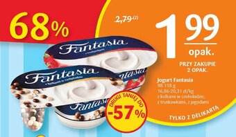 Delikatesy Centrum Jogurt Fantasia 98-118 g oferta