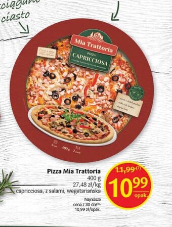 Delikatesy Centrum Pizza Mia Trattoria 400 g oferta
