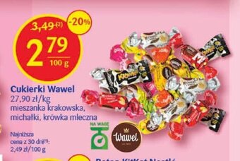 Delikatesy Centrum Cukierki Wawel 100 g oferta