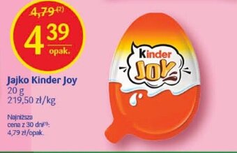 Delikatesy Centrum Jajko Kinder Joy 20 g oferta