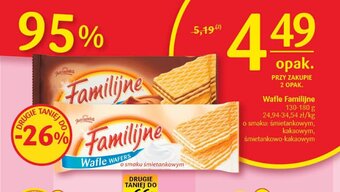 Wafle Familijne 130-180 g