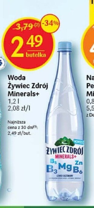 Delikatesy Centrum Woda Żywiec Zdrój Minerals+ 1,2 l oferta