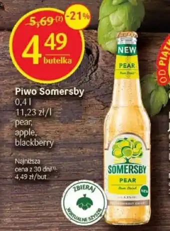 Delikatesy Centrum Piwo 0,4 l Somersby oferta