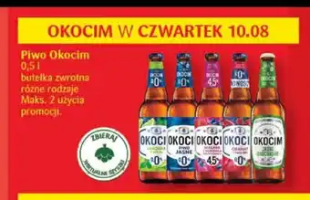 Delikatesy Centrum Piwo Okocim 0,5 l 5+5 ZA 5 GROSZY oferta