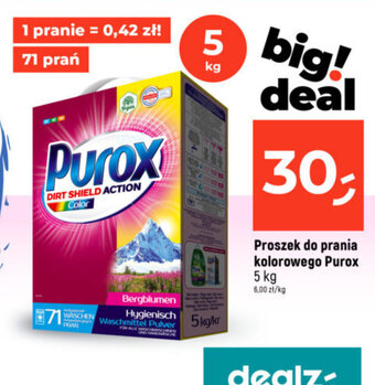 Proszek do prania kolorowego Purox 5 kg