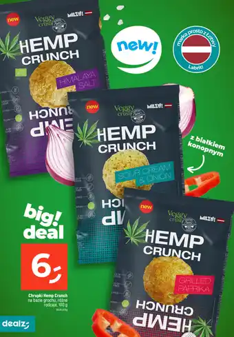 Dealz Chrupki Hemp Crunch 100 g oferta