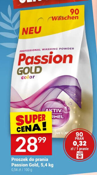 Twój Market Proszek do prania Passion Gold, 5,4 kg oferta