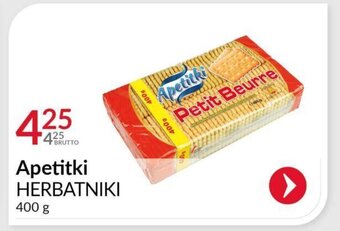 Eurocash Apetitki HERBATNIKI 400 g oferta