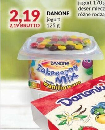 Eurocash DANONE jogurt 125 g oferta