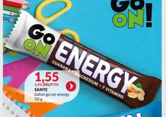 Eurocash SANTE baton go on energy 50 g oferta