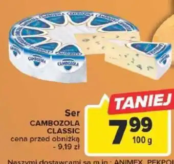 Carrefour Market Ser CAMBOZOLA CLASSIC 100g oferta