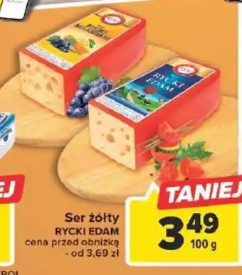 Carrefour Market Ser żółty RYCKI EDAM 100g oferta