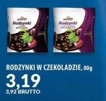 Eurocash RODZYNKI W CZEKOLADZIE, 80g oferta