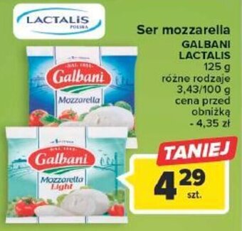 Carrefour Market Ser mozzarella GALBANI LACTALIS 125 g oferta