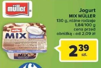 Carrefour Market Jogurt MIX MÜLLER 130 g oferta