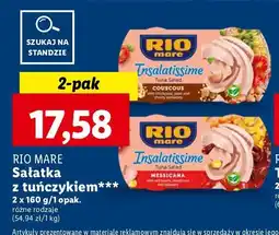 Lidl Sałatka z tuńczyka z kuskusem i warzywami 2 x 160 g oferta