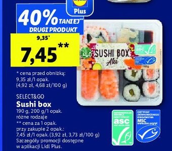 Lidl Sushi box aki oferta