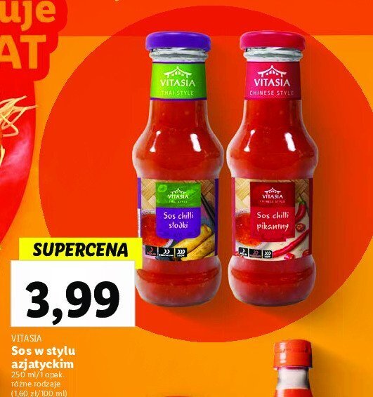 Promocja Sos sweet chilli w Lidl