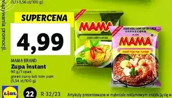 Lidl Zupa green curry oferta