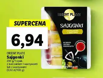 Lidl Sajgonki z warzywami oferta