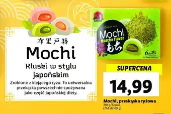 Lidl Ciasteczka mochi matcha flavor oferta