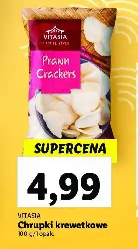 Lidl Chipsy krewetkowe oferta