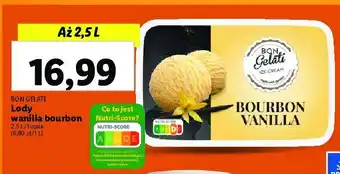 Lidl Lody bourbon vanilla oferta