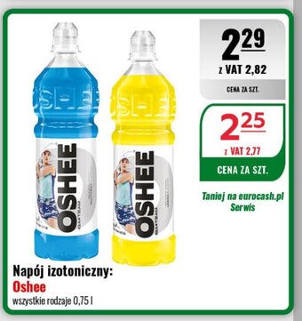 Eurocash Napój izotoniczny: Oshee 0,75 l oferta