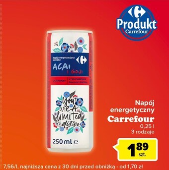 Globi Napój energetyczny carrefour oferta