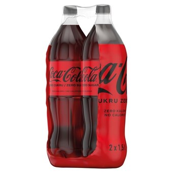 Globi Coca-cola zero napój gazowany 2 x 1,5 l oferta